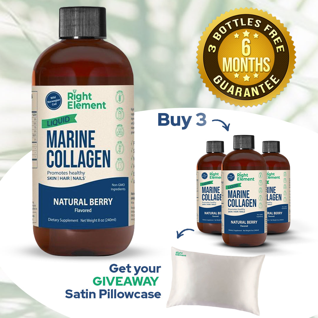 Marine Collagen for Hair Growth, Skin & Nails - Right Element®