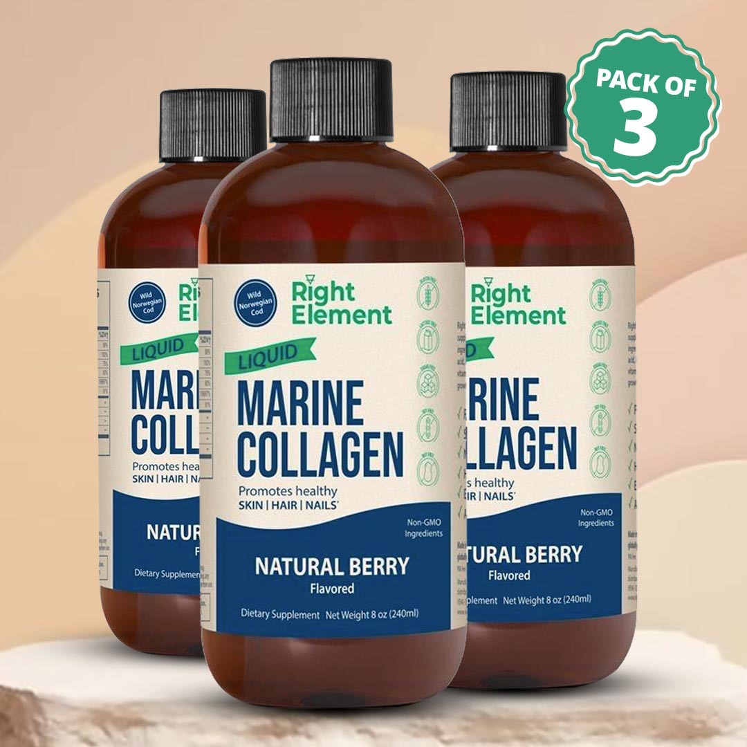 Marine Collagen for Hair Growth, Skin & Nails - Right Element®