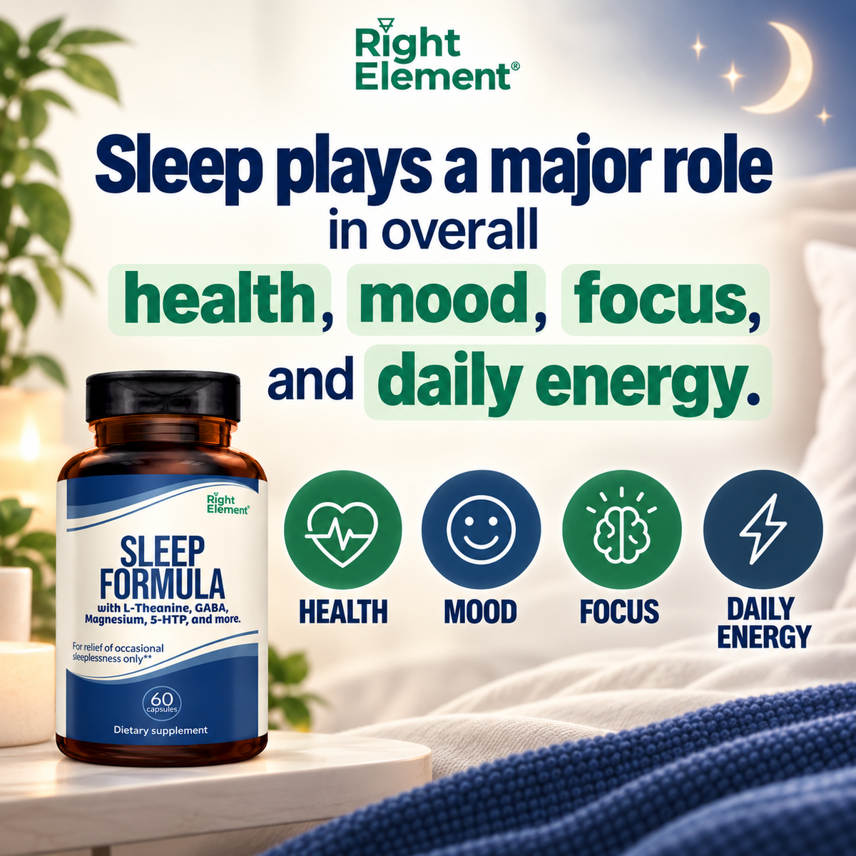 Sleep Mask - Right Element®