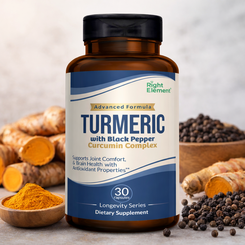 Turmeric with Black Pepper Advanced Formula - Right Element®